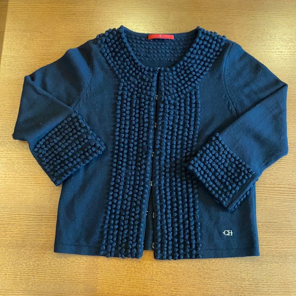 Carolina Herrera Black cardigan size XS